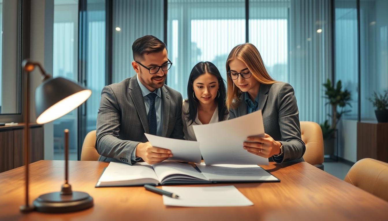 Property settlement documents and transfer review